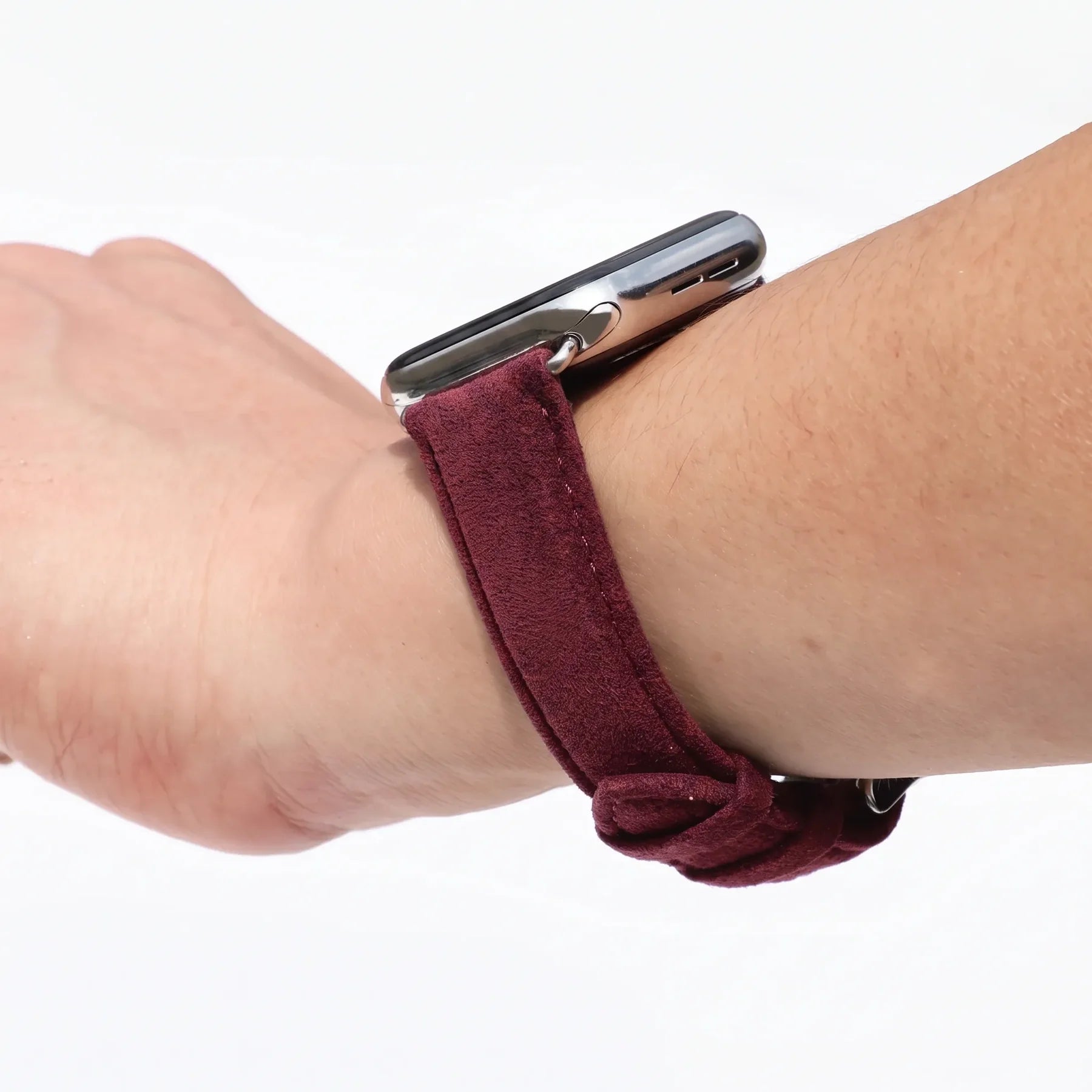 Apple Watch Buckle Bands - Burgundy