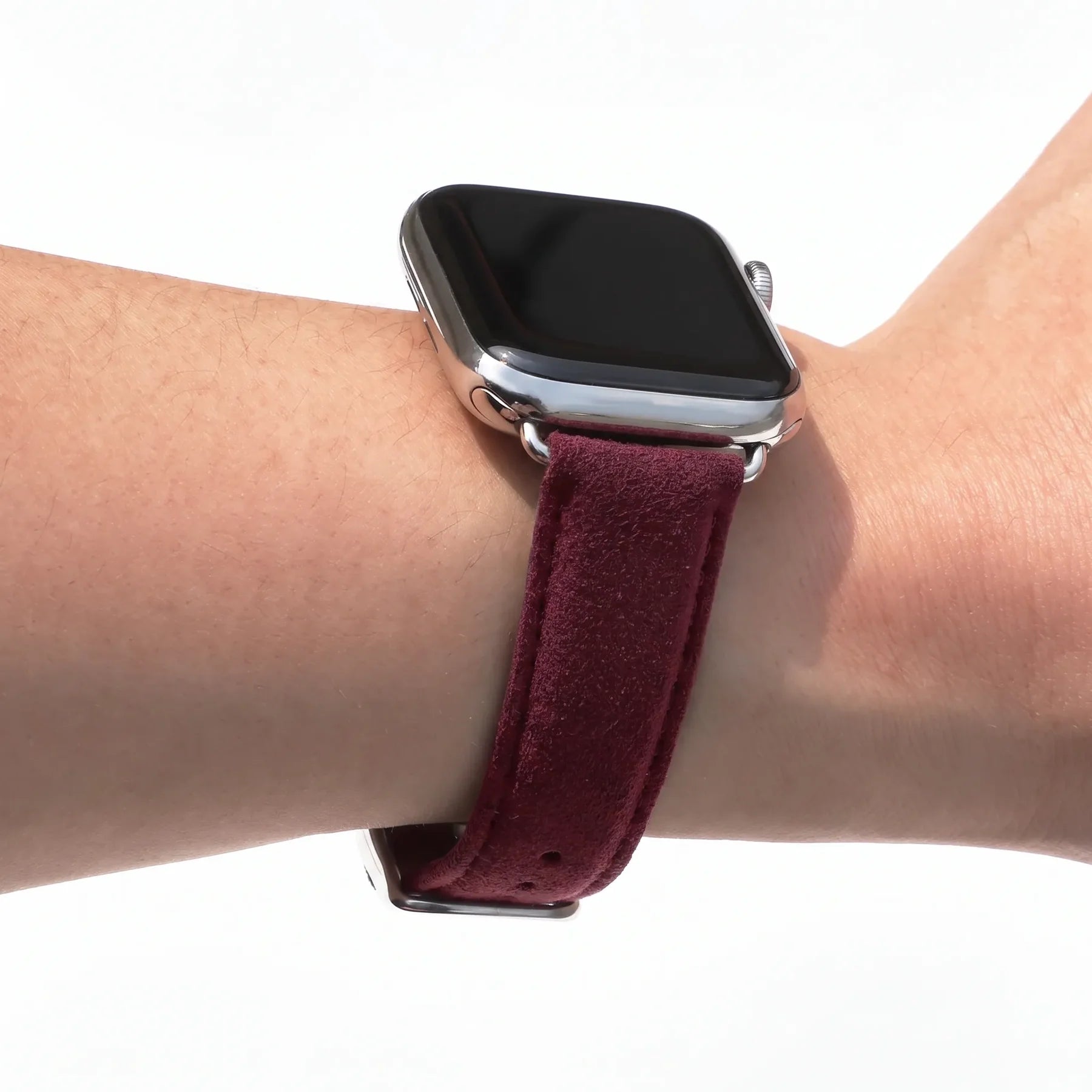 Apple Watch Buckle Bands - Burgundy