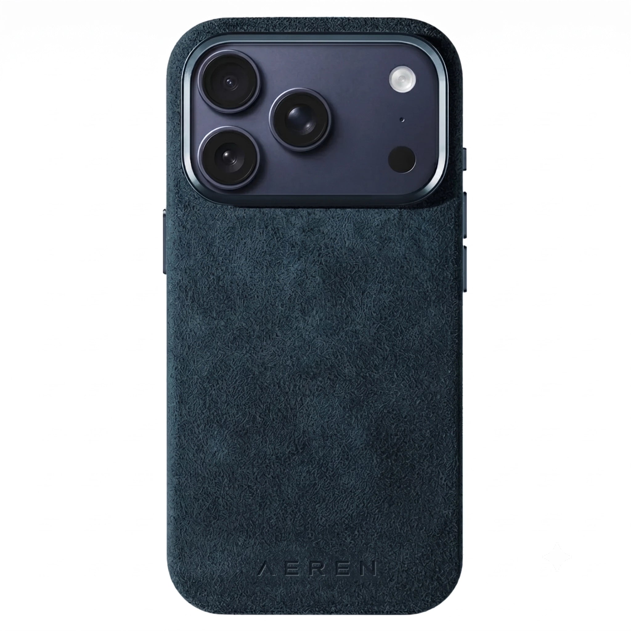 iPhone 17 Pro - Azul Navy - Alcantara Case